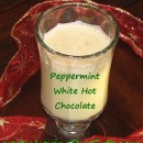 Peppermint White Hot Chocolate