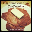 Flax Blueberry Pancakes (Egg Free Option)