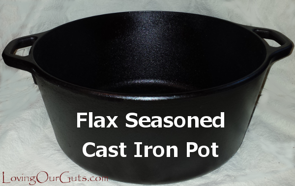 Flaxseasonedcastiron