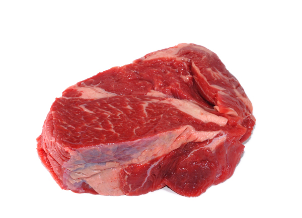 raw steak